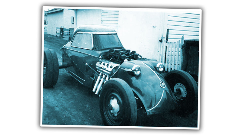 Illustration for article titled Some Crazy Bastards Once Put A Hemi In A Messerschmitt Microcar